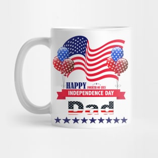 Independence Day Dad Mug